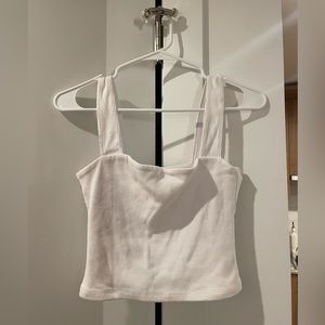 White Abercrombie tank top